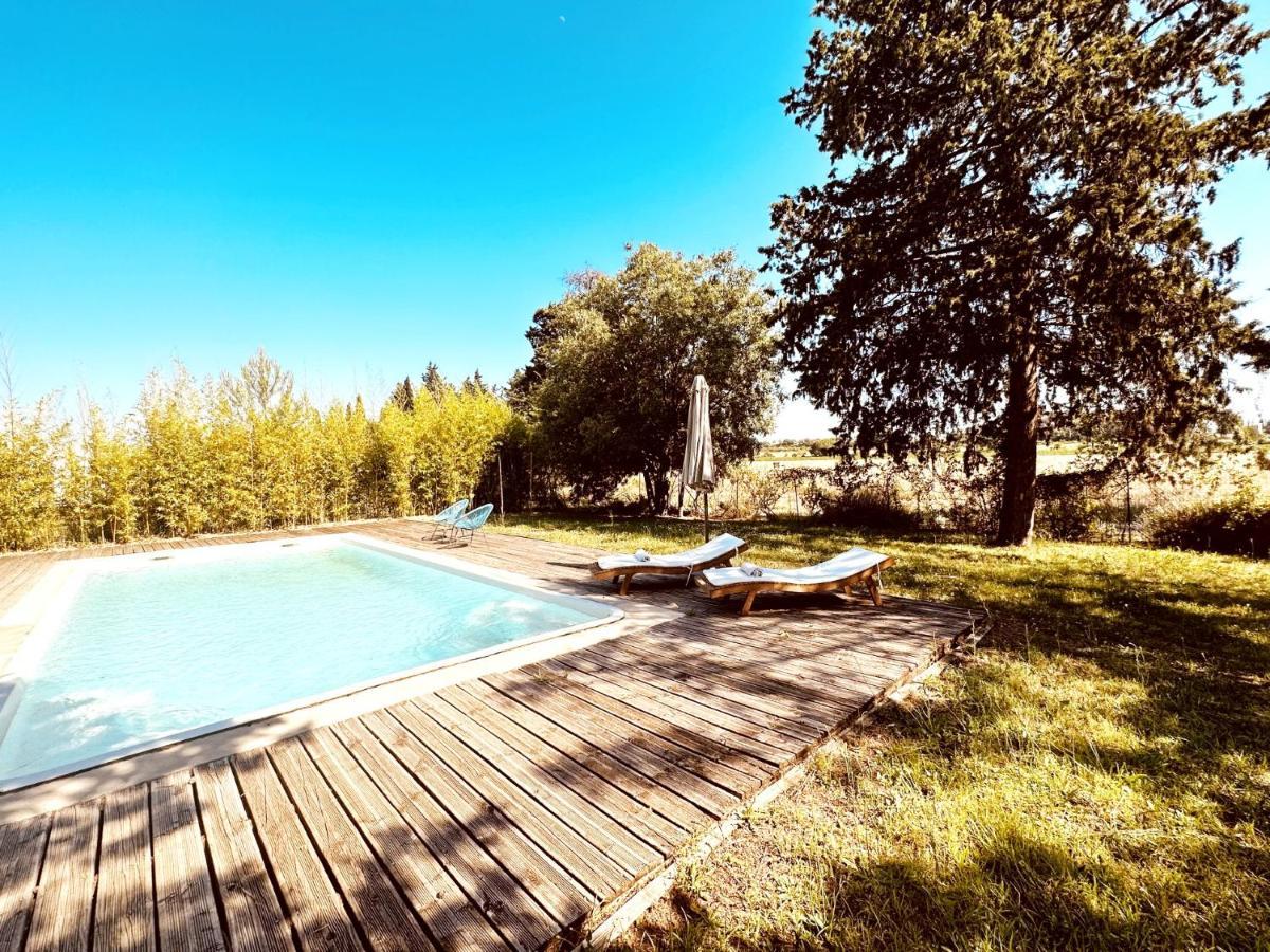 Magnifique Loft - Piscine - Tennis - Babyfoot Nîmes Eksteriør billede