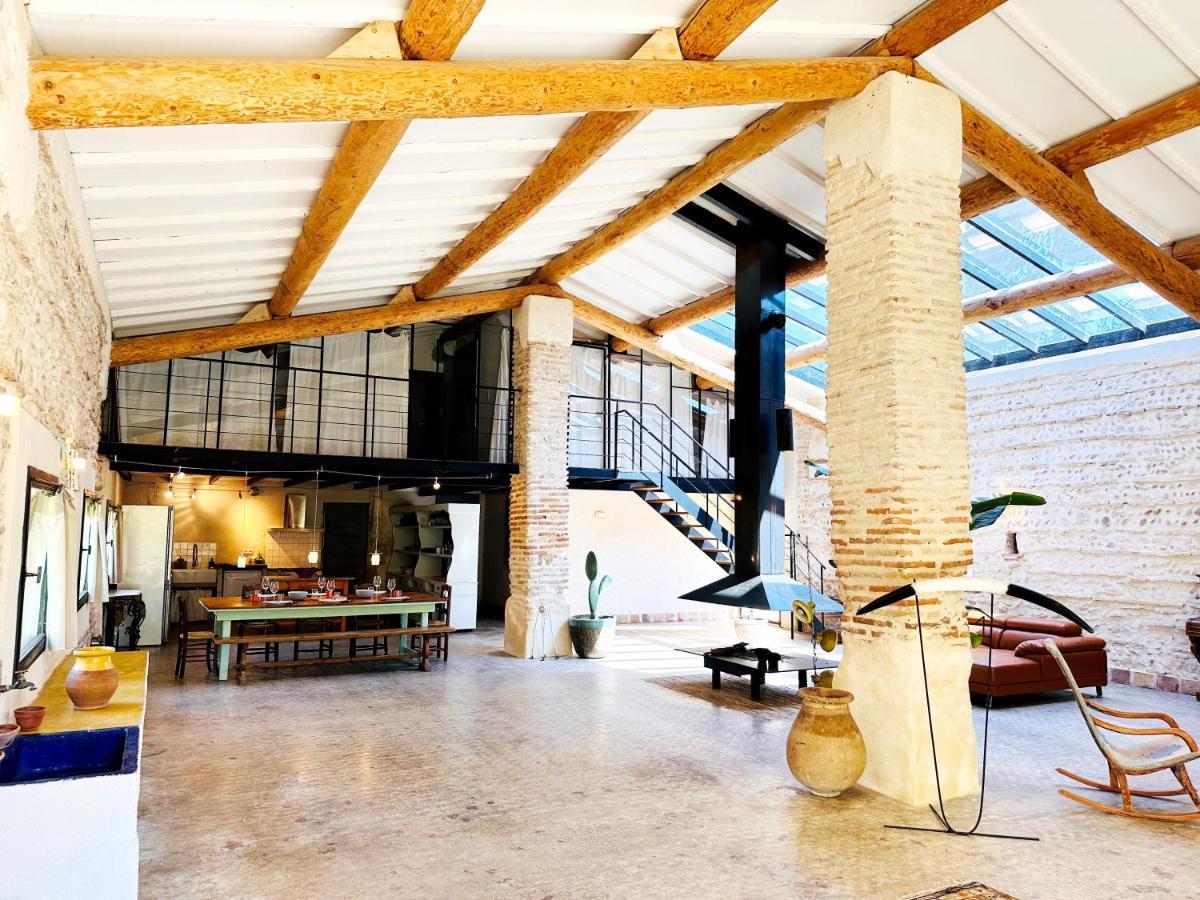 Magnifique Loft - Piscine - Tennis - Babyfoot Nîmes Eksteriør billede