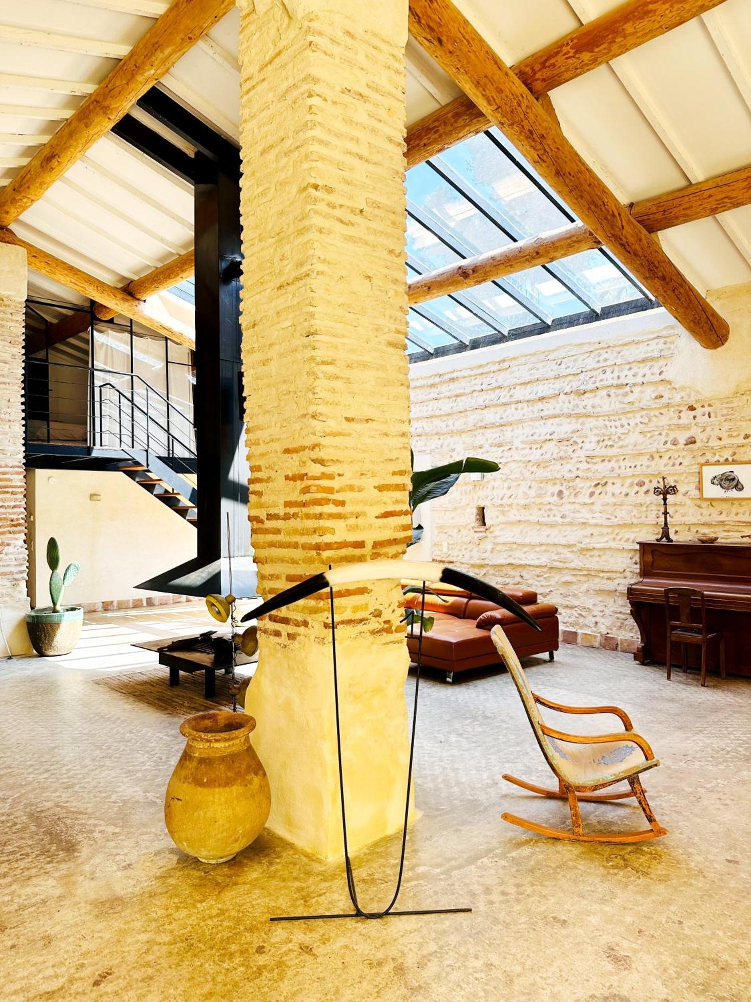 Magnifique Loft - Piscine - Tennis - Babyfoot Nîmes Eksteriør billede