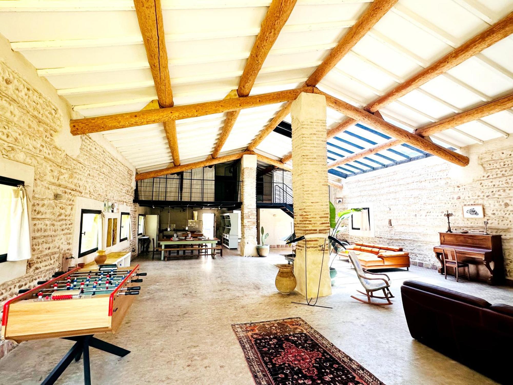 Magnifique Loft - Piscine - Tennis - Babyfoot Nîmes Eksteriør billede