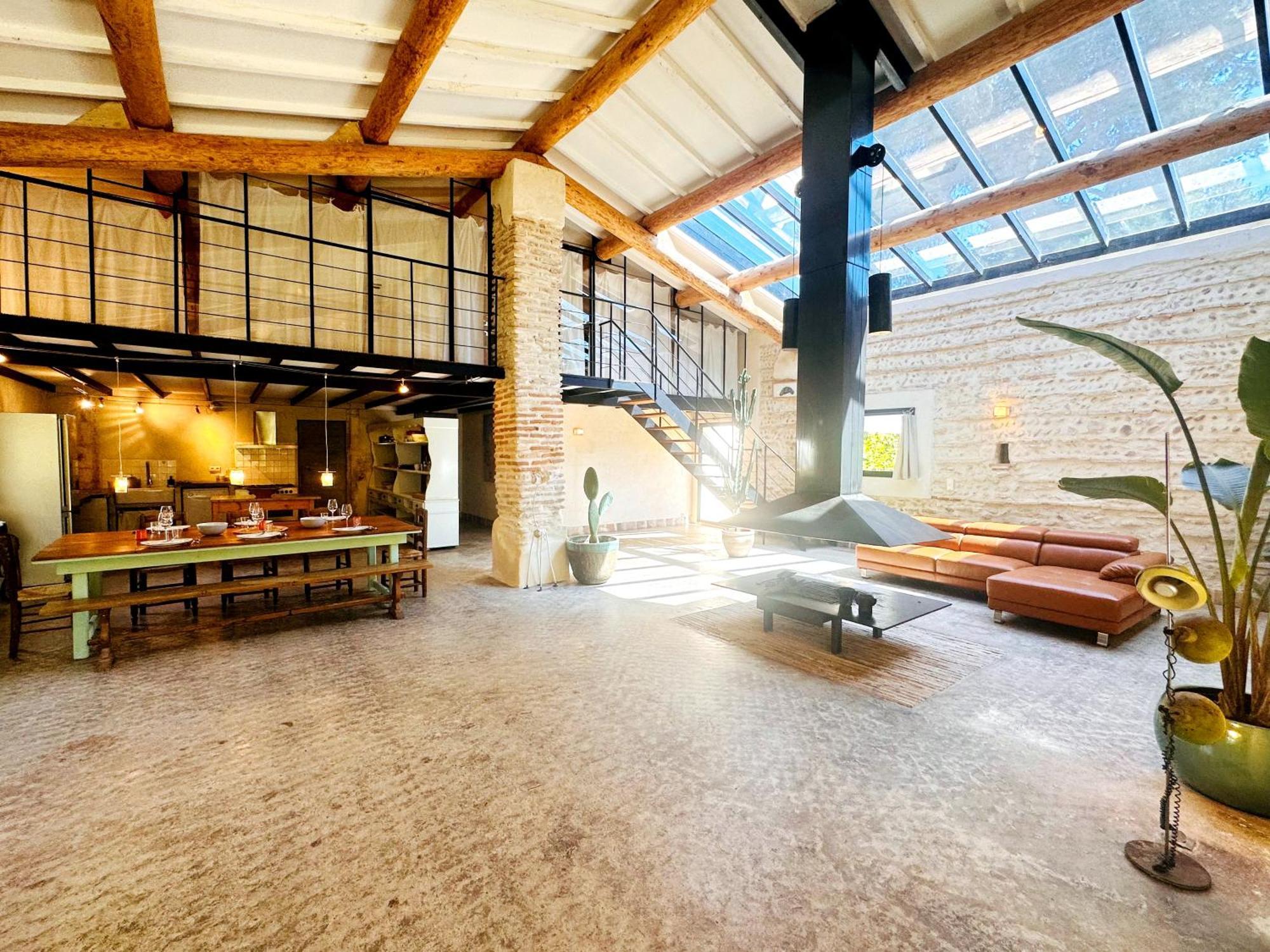 Magnifique Loft - Piscine - Tennis - Babyfoot Nîmes Eksteriør billede